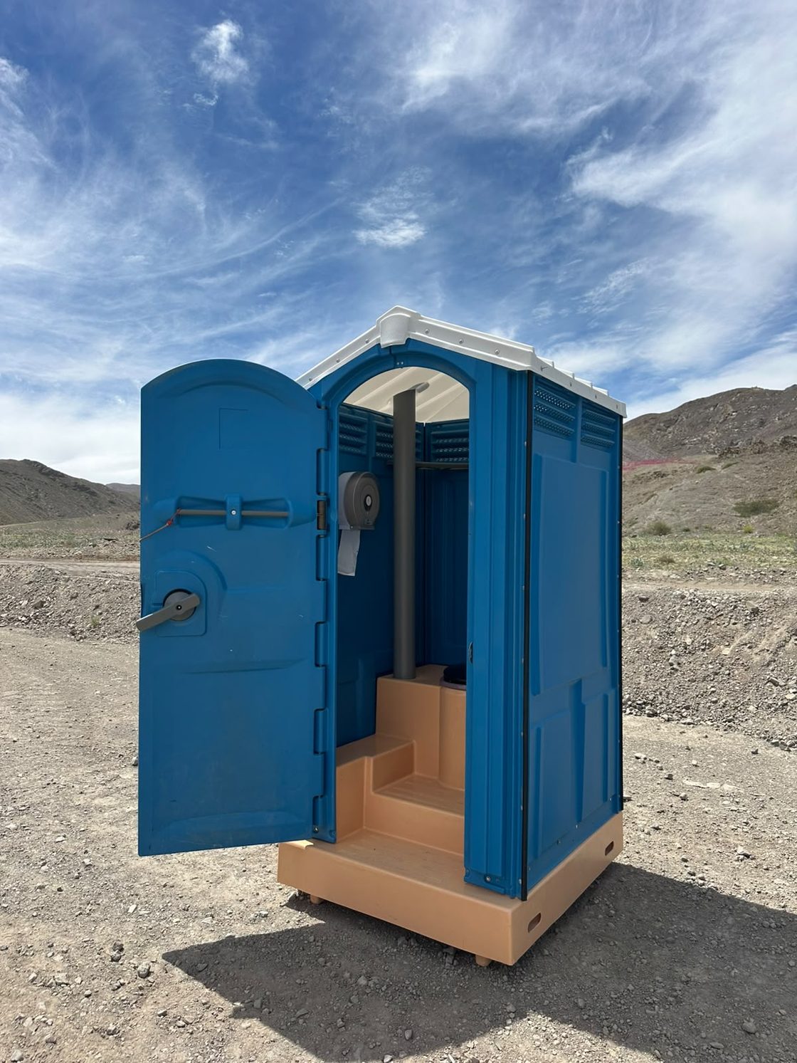 Módulo Ecoloo instalado en faena, Región de Atacama